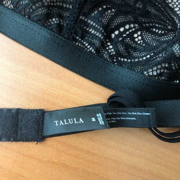 Size M Talula Semi-See-Through Lace Bralette - Picture 7 of 8